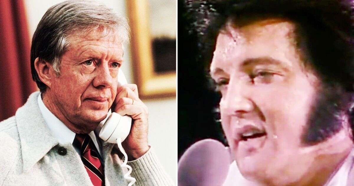 Elvis phoned Jimmy Carter ‘totally stoned’ with ‘paranoid delusions’ | Music | Entertainment