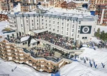 My stay in a stunning ‘party hotel’ in Europe’s highest ski resort (that turned out to be great for families)