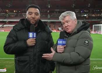 Troy Deeney in tetchy spat with Nigel Reo-Coker and ex-US star Mike Grella live on TV while working ‘unpaid’ for American channel CBS – after fans slammed him for calling Newcastle ‘undesirable’