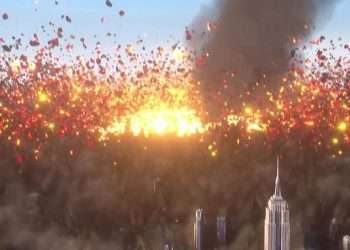 Chilling video shows ‘city-killer’ asteroid more powerful than 500 atomic bombs hitting Earth in 2032