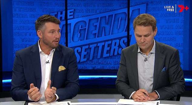 Kane Cornes and Dale Thomas address bitter feud in awkward Channel 7 reunion – as one concedes he may have taken things too far