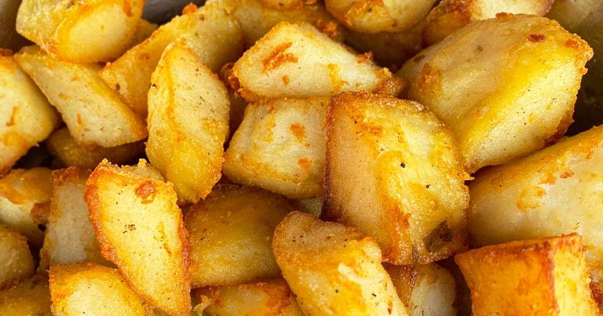 Chef’s secret to perfect roasties is ‘love child of French fries and mashed potatoes’
