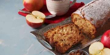 Mary Berry’s apple and cinnamon loaf cake is ‘quick and easy to make’