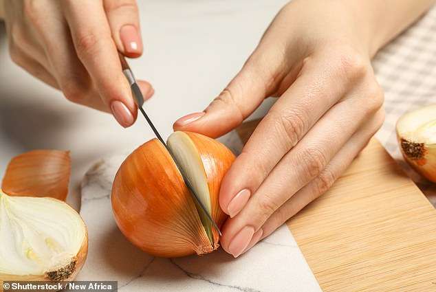You’re chopping onions wrong! Scientists reveal how to cut the vegetable without crying – and their method is surprisingly simple
