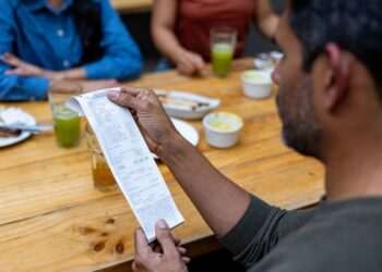 Exact amount Brits draw the line at with splitting the bill on meals out