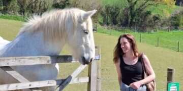 Helpless partner watched in horror as ‘adrenaline junkie’ mother fell to her death during tandem sky dive jump he bought her as a gift