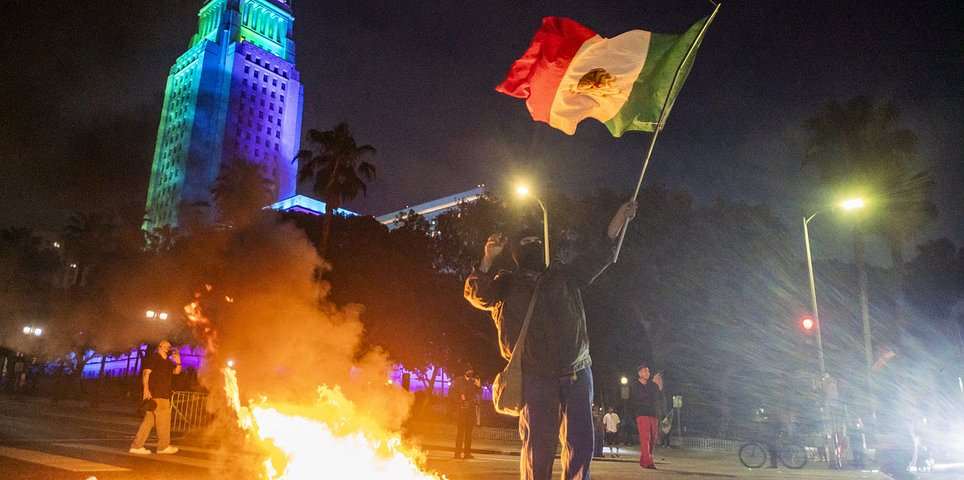 LA riots latest: Police shortage and looting spark fury as Karen Bass and Gavin Newsom claim calm in chaos