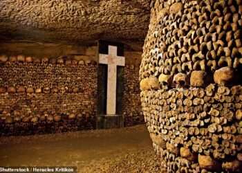 The six million skeletons hidden in over 150 miles of tunnels under Paris’ streets