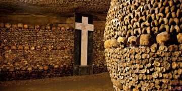 The six million skeletons hidden in over 150 miles of tunnels under Paris’ streets