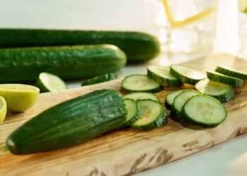 Cucumbers won’t go slimy if stored with one item that everyone has in the kitchen
