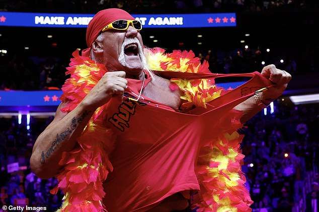 Donald Trump Jr and Ric Flair lead tributes to Hulk Hogan after wrestling legend dies at 71