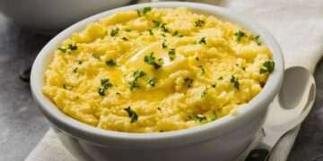 Mashed potatoes will be packed with flavour if you ditch water for 1 cupboard staple