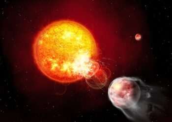 Scientists are BAFFLED after discovering the first ever ‘planet with a death wish’ – and say it’s a completely new phenomenon