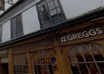 ‘UK’s poshest Greggs’ is in Grade II listed building and steeped in history