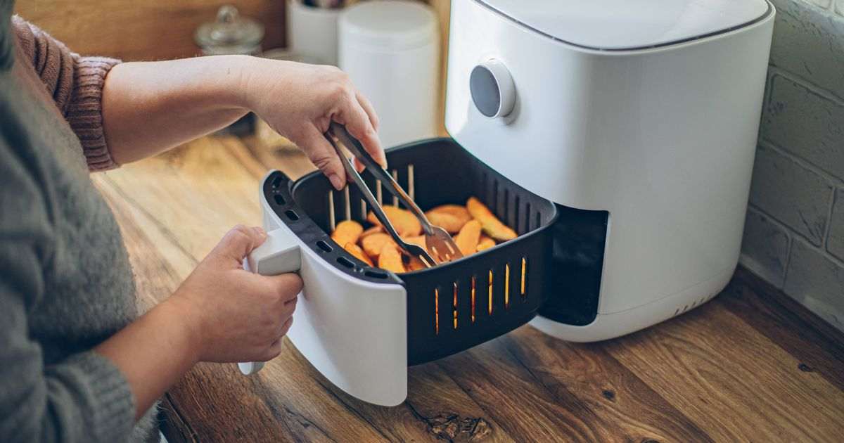 ‘Melt away’ stubborn air fryer stains in minutes using this 8p item