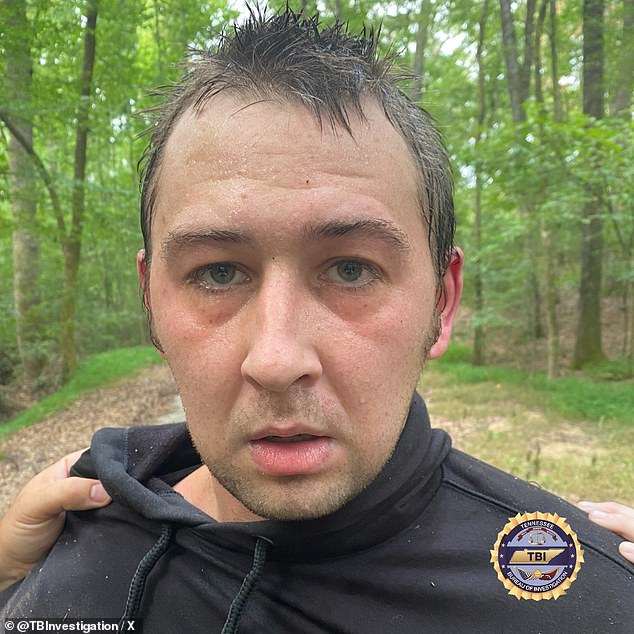 Quadruple murder suspect Austin Drummond is finally CAPTURED after ‘killing four and dumping their baby girl on front lawn’