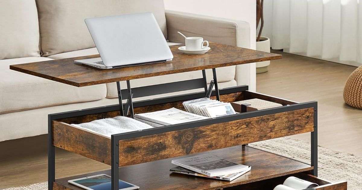 ‘Attractive’ lift top table that is ‘perfect for working at home’ drops from £105 to £59