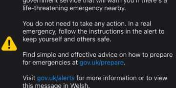 Controversial £25m ‘Nanny State’ national emergency alert flops on live TV as BBC reporter’s alarm fails and thousands report their phones were either late or never went off 