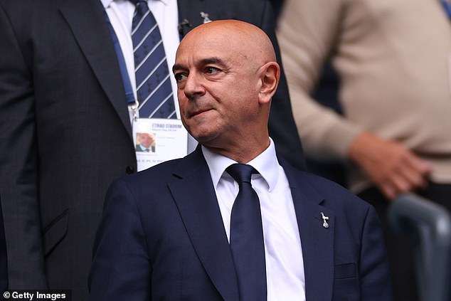 Daniel Levy RESIGNS as Tottenham chairman after nearly 25 years in charge of north London club