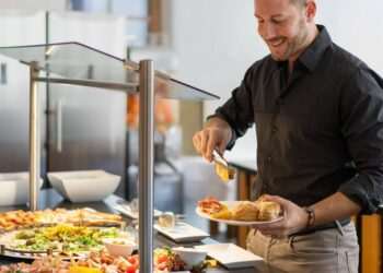 Foodie tries ‘best hotel buffet in England’ to see if it’s as good as Netflix shows