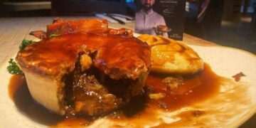 I paid £21 for a pie and I’ve got two main thoughts