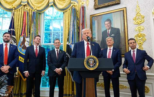 Trump announces major overhaul of drug pricing with pharma giant Pfizer