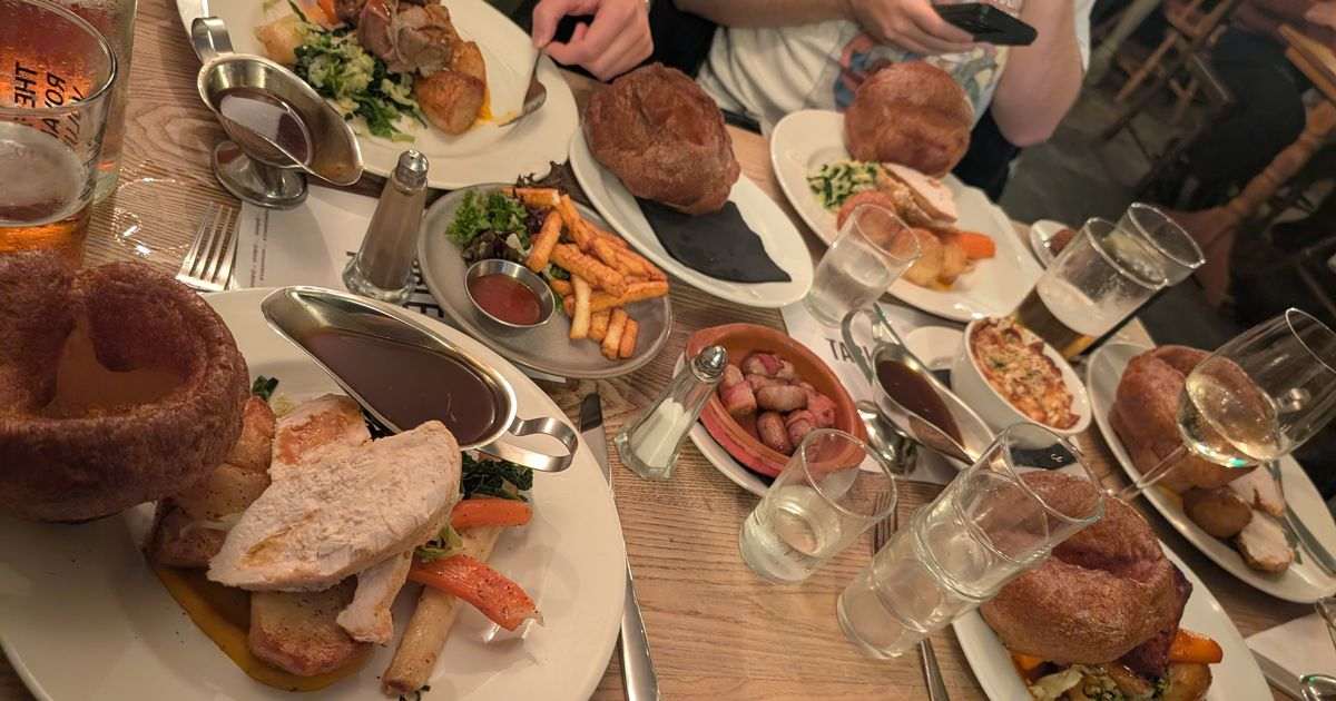 I ate a £20 pub roast dinner that was named the best – 3 words sum it up