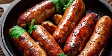I ditched oil when cooking sausages for 1 game-changing food – it was juicy and packed with flavour