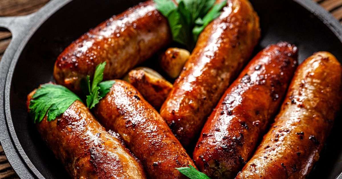 I ditched oil when cooking sausages for 1 game-changing food – it was juicy and packed with flavour
