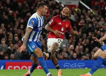 Manchester United vs Brighton – Premier League: Live score, team news and updates as Bryan Mbuemo adds a third for the Red Devils after goals from Matheus Cunha and Casemiro in the first half