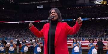 Fans hail Cece Winans’ ‘best ever’ rendition of the national anthem on Thanksgiving and beg the NFL to get her to the Super Bowl