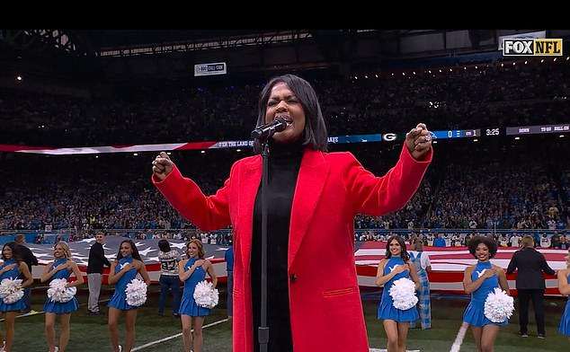 Fans hail Cece Winans’ ‘best ever’ rendition of the national anthem on Thanksgiving and beg the NFL to get her to the Super Bowl
