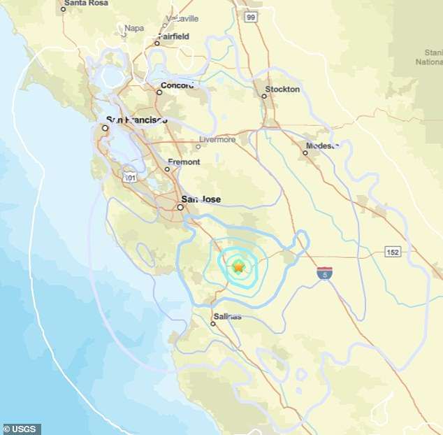 Multiple earthquakes rock home of world’s biggest tech companies in Silicon Valley