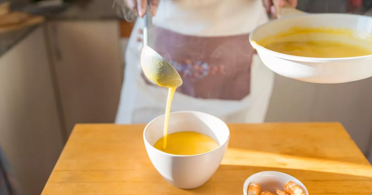 Soup will be creamier than with cream or flour if you add cook’s 49p ingredient