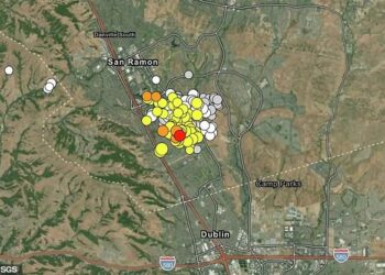 Hundreds of earthquakes rattle California sparking fears of the ‘Big One’