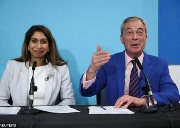 Farage rubs salt in Kemi’s wounds and rips apart the Right as ex-home secretary Suella Braverman becomes latest Tory to jump ship to Reform