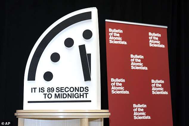 Is humanity doomed? Doomsday Clock will be updated next WEEK to determine our fate – here’s how scientists think the hands will move
