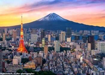 Japan crowned most popular bucket list destination for Brits in 2026 – here’s the full list