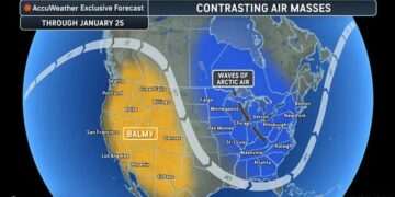Polar vortex returns to send half of US into a deep freeze for weeks