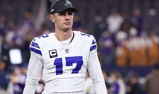 Cowboys star Brandon Aubrey wants $10m-a-year deal to prove he’s the NFL’s best kicker