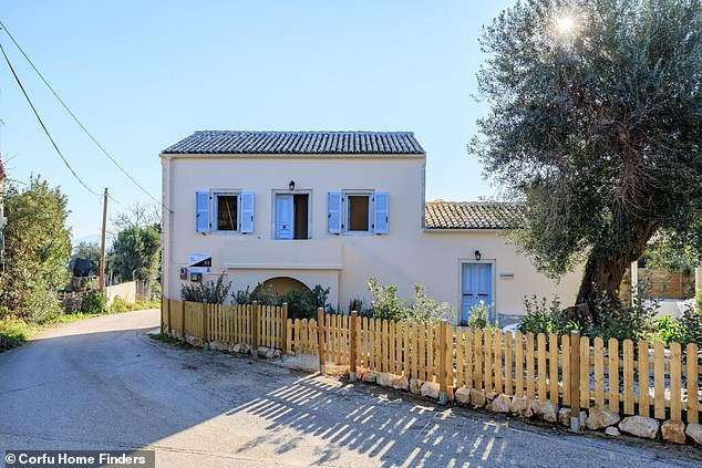 Inside the beautiful Greek island home renovated by Alan Carr and Amanda Holden as it hits the market