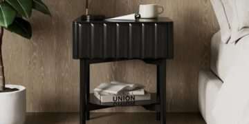 ‘Stylish and elegant’ bedside table that is ‘super easy to assemble’ gets 50% cut in Dunelm sale