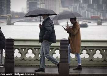 You think this is bad? Met Office warns Britain’s wet weather will continue until at least mid-MARCH