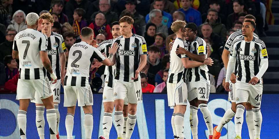 Barcelona vs Newcastle – Champions League LIVE: Latest score, team news and updates as hosts retake the lead after three goals in the first 18 minutes
