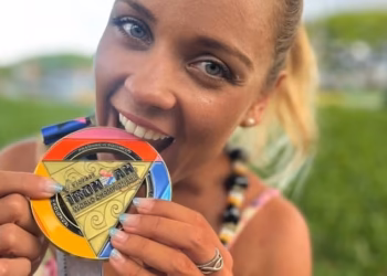 Tragedy as popular influencer vanished in water during Ironman race…as volunteer describes moment he touched her body trying to save her