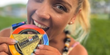 Tragedy as popular influencer vanished in water during Ironman race…as volunteer describes moment he touched her body trying to save her