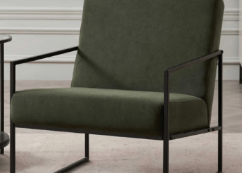 ‘I’ve just bought a house and this olive Dusk chair adds luxury for less’