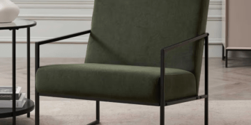 ‘I’ve just bought a house and this olive Dusk chair adds luxury for less’