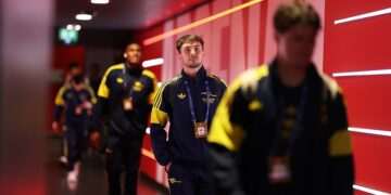 Arsenal vs Atletico Madrid – Champions League LIVE: Latest score, team news and updates as Mikel Arteta keeps faith with Myles Lewis-Skelly in midfield over Martin Zubimendi as Eberechi Eze starts ahead of Martin Odegaard
