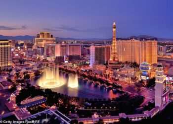 Las Vegas missed out on hosting World Cup games but it won’t stop football fans from experiencing the bright lights of Sin City this summer